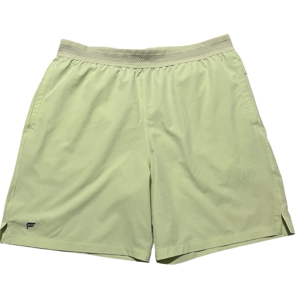 Fabletics Fundamental Shorts Lime Green Size Large Gym Performance Athleisure